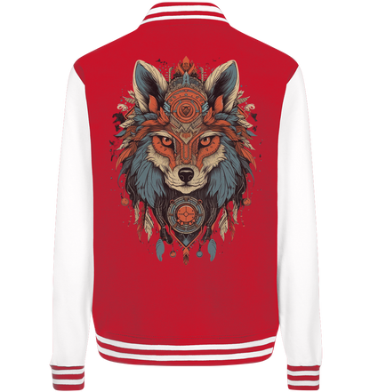 "Seriöse Fuchs" Tiertotems - College Jacket