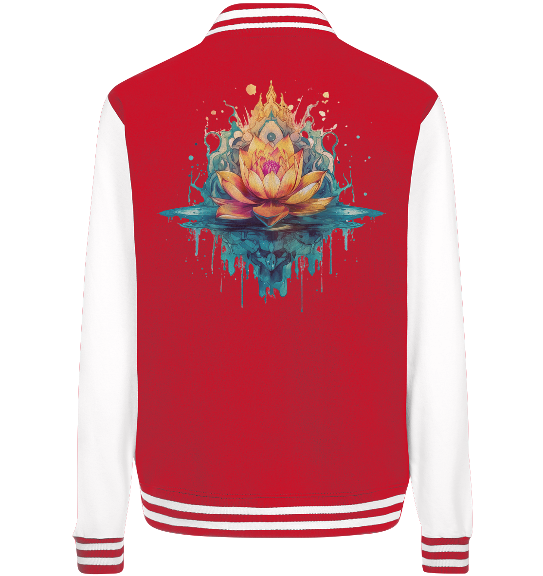 Lotus Blumen 3 - College Jacket