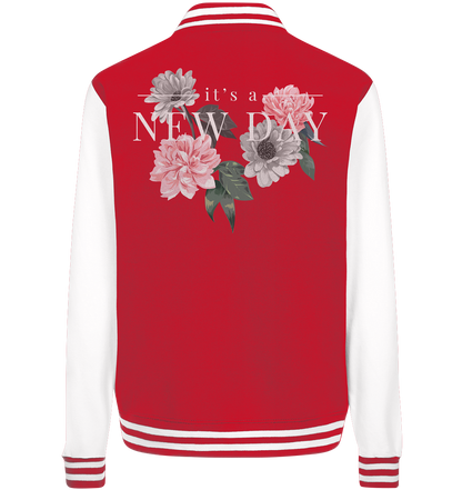 "It's a new day" Blumen Streetstyle - College Jacket