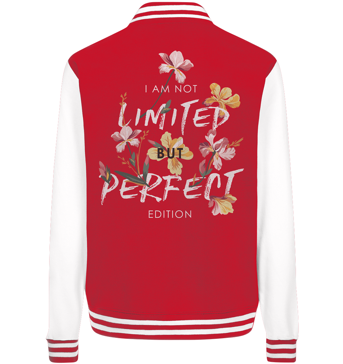 "Perfect Edition" Blumen Streetstyle - College Jacket