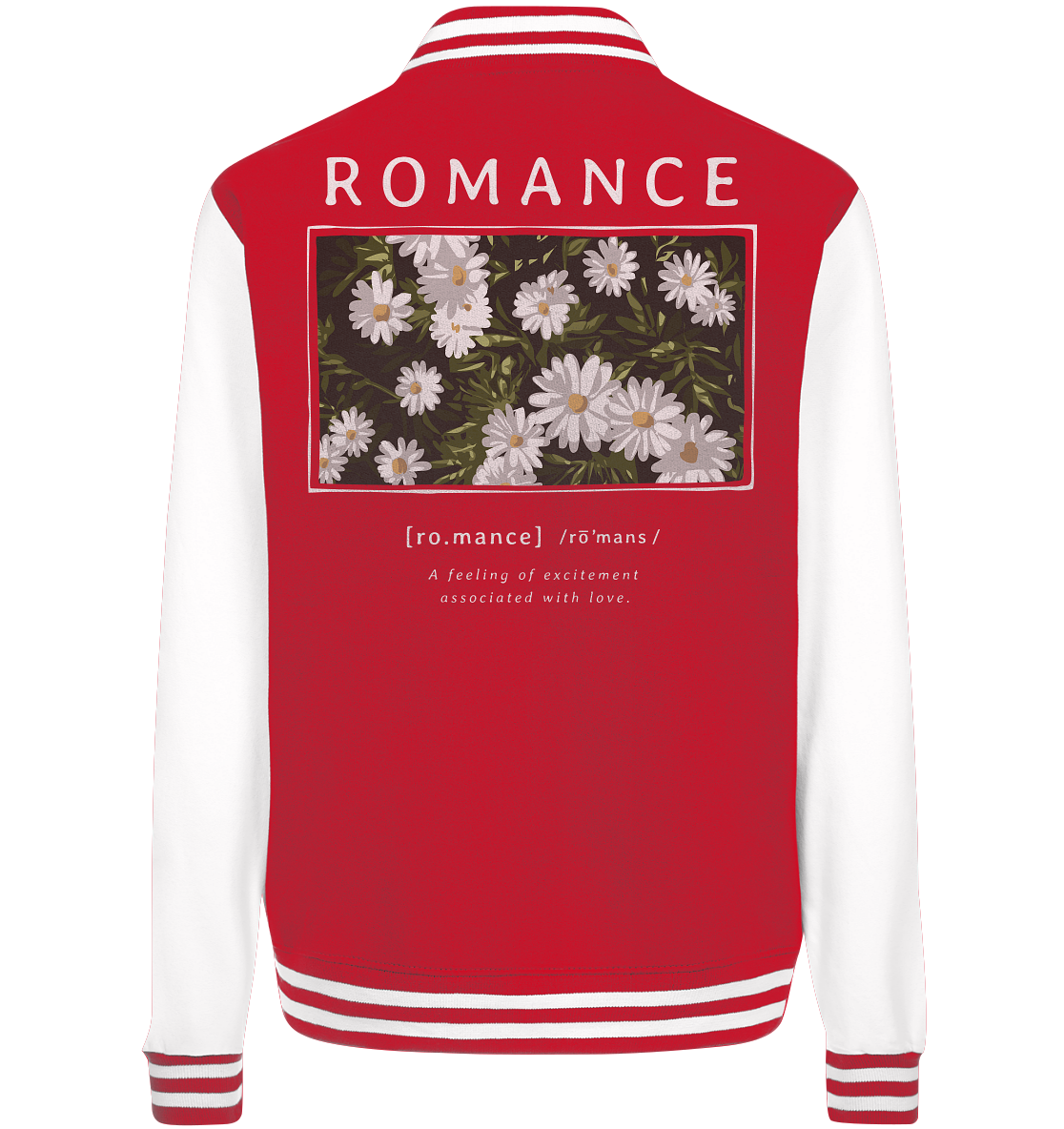 "Romance" Blumen Streetstyle - College Jacket