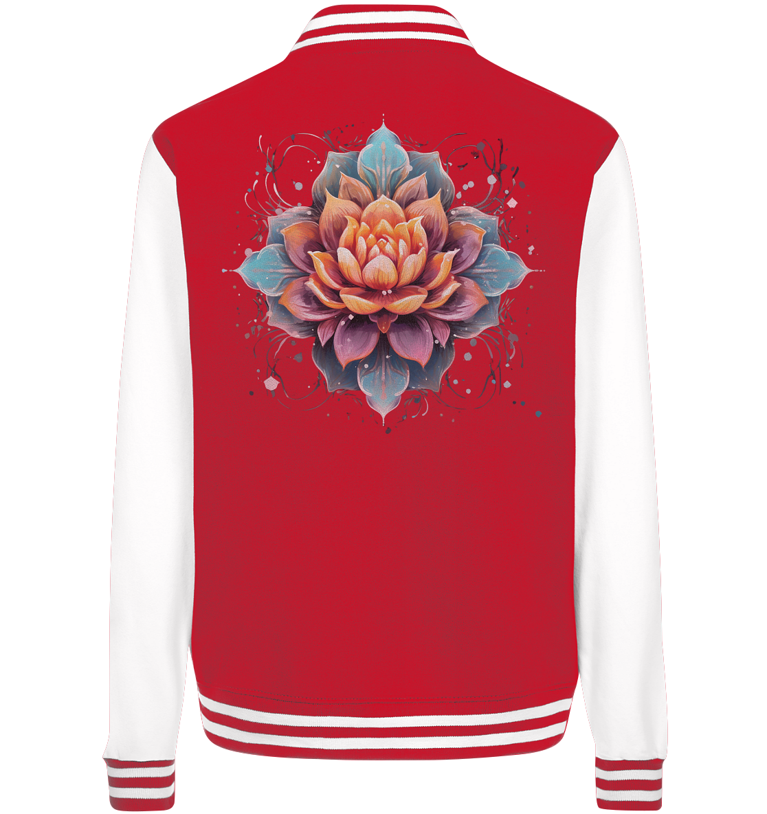 Lotus Blumen 1 - College Jacket