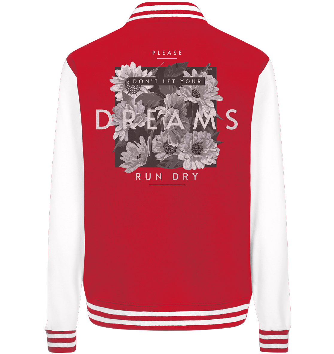 "Dream" Blumen Streetstyle - College Jacket