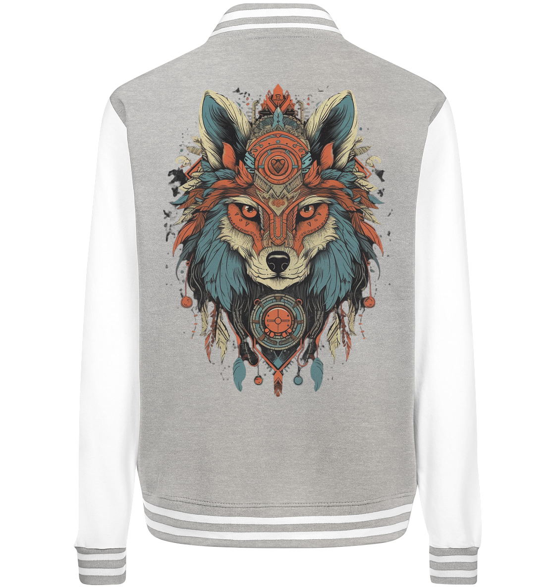 "Seriöse Fuchs" Tiertotems - College Jacket