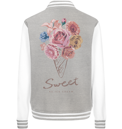 "Eiscreme" Blumen Streetstyle - College Jacket