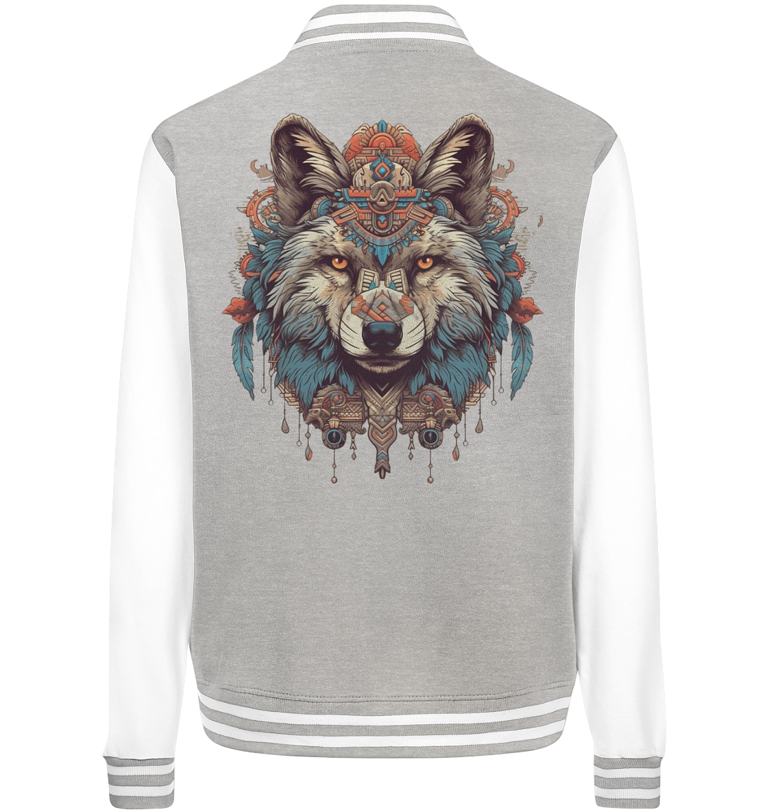 "Wolf" Tiertotems - College Jacket