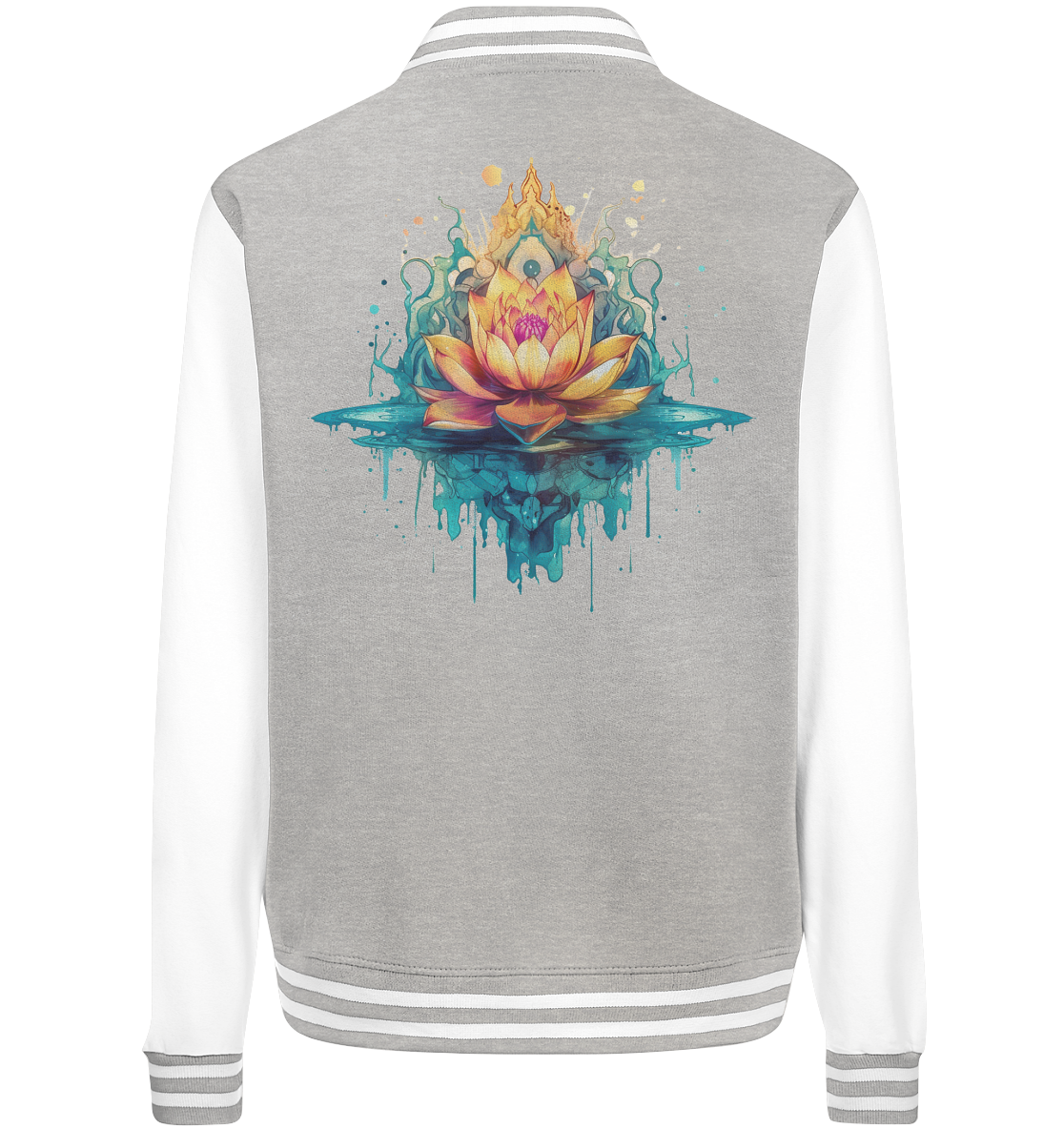 Lotus Blumen 3 - College Jacket