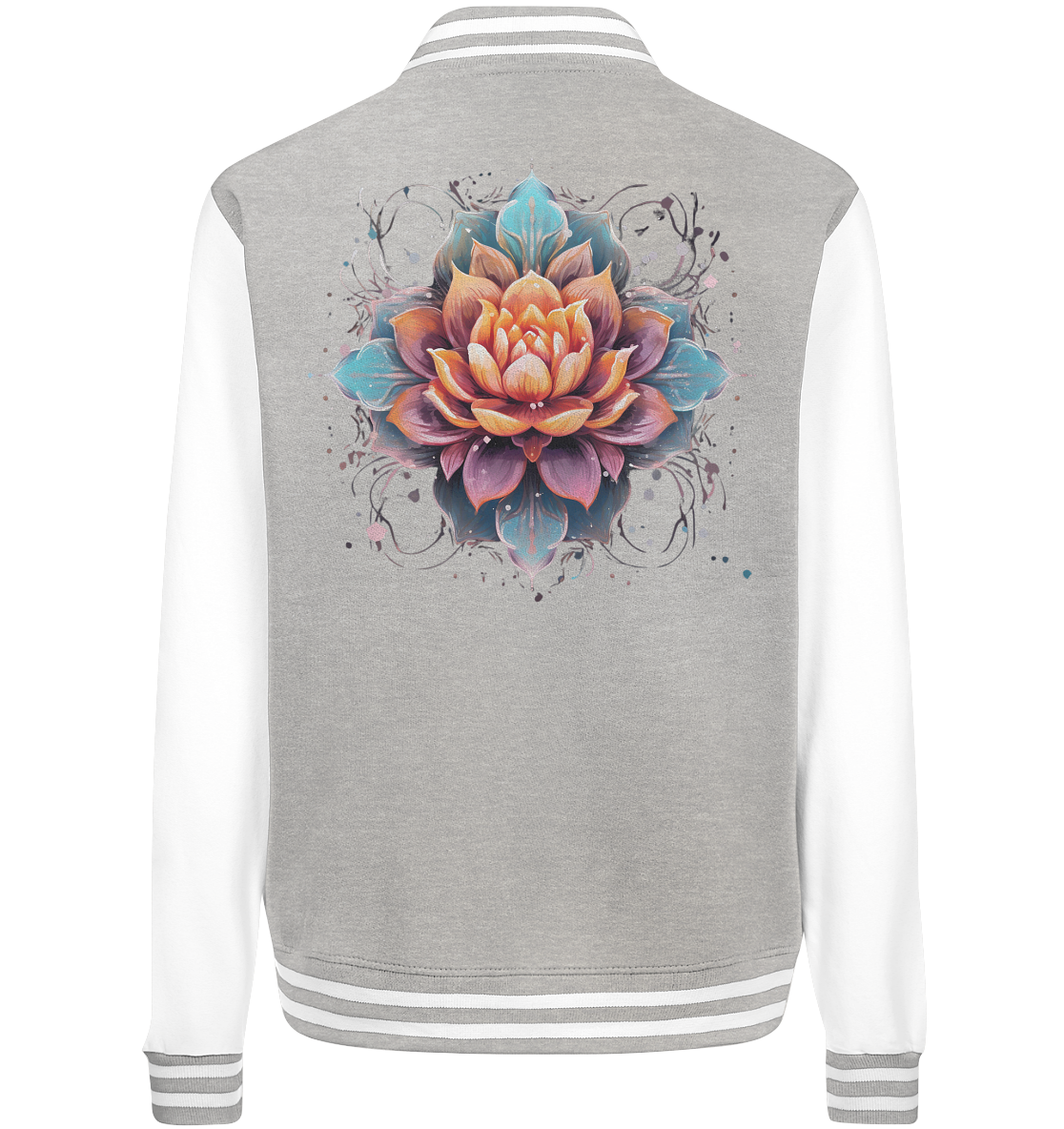 Lotus Blumen 1 - College Jacket