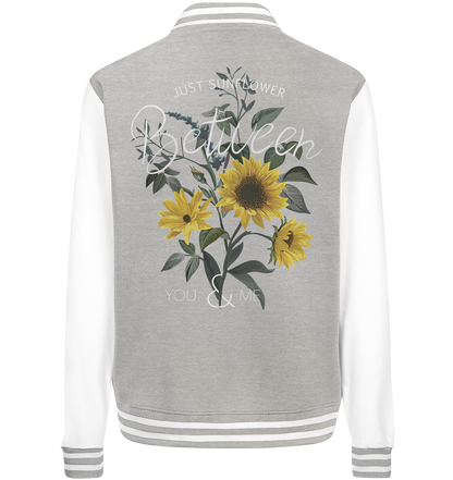 "Just Sunflower" Blumen Streetstyle - College Jacket