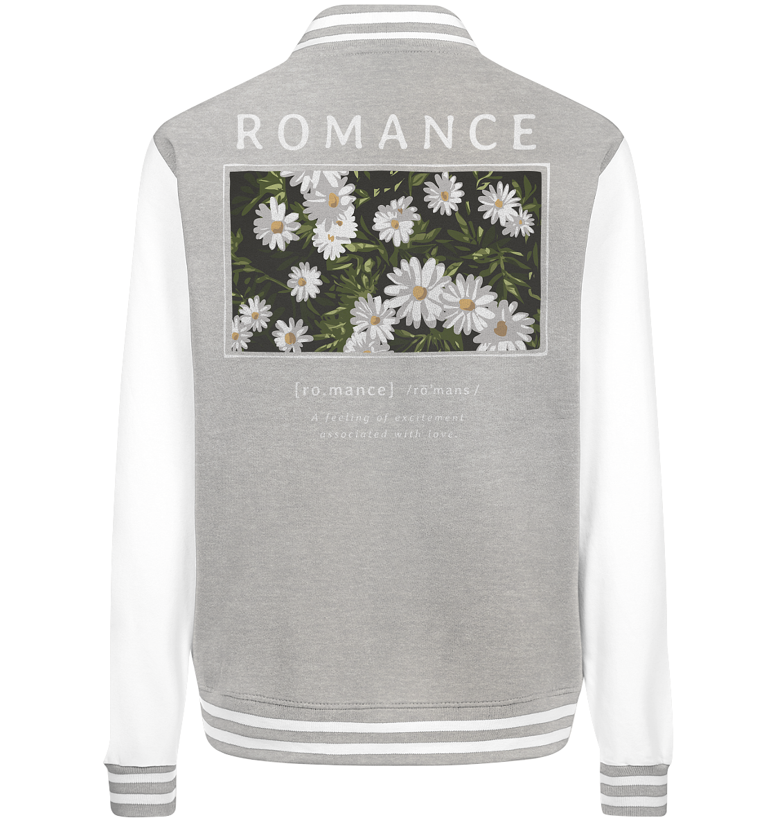 "Romance" Blumen Streetstyle - College Jacket