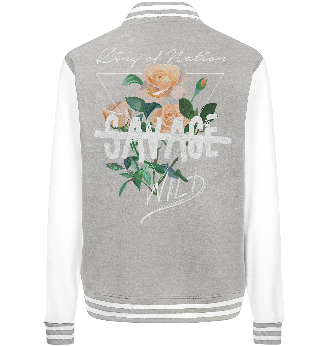 "Savage Wild" Blumen Streetstyle - College Jacket