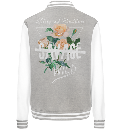 "Savage Wild" Blumen Streetstyle - College Jacket