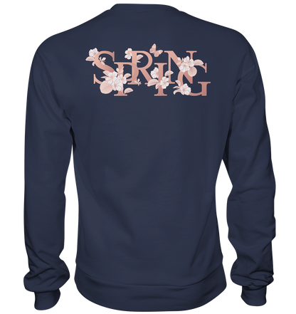 "Spring" Blumen Streetstyle - Premium Sweatshirt