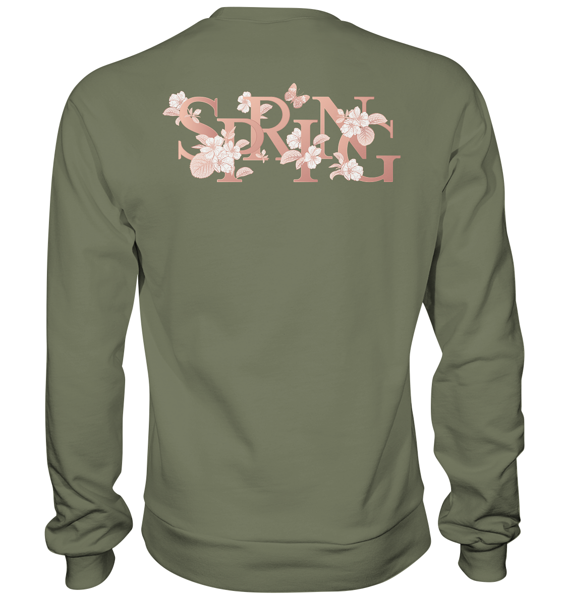 "Spring" Blumen Streetstyle - Premium Sweatshirt