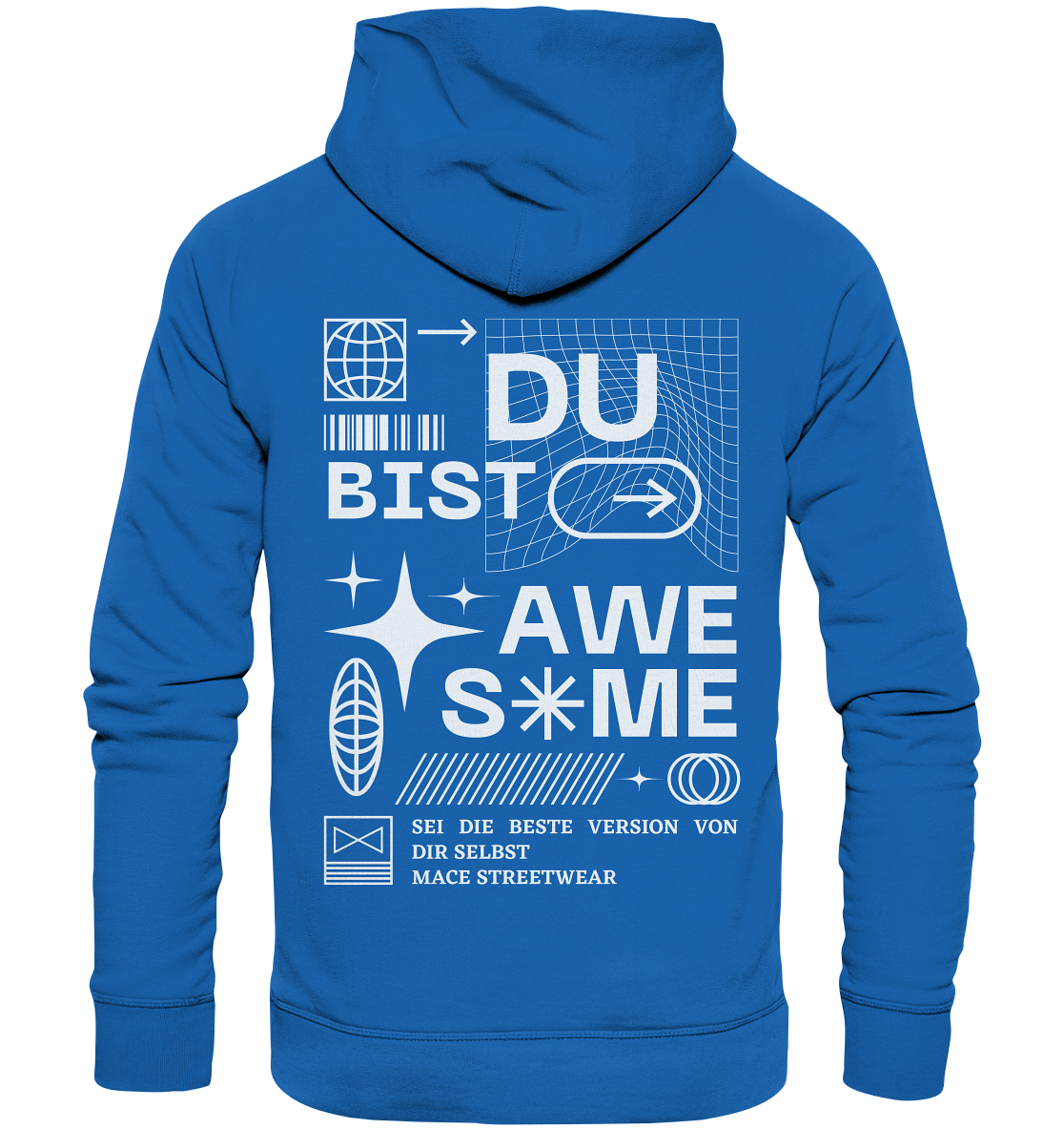 "Du bist Awesome" Mace Optimismus - Premium Unisex Hoodie