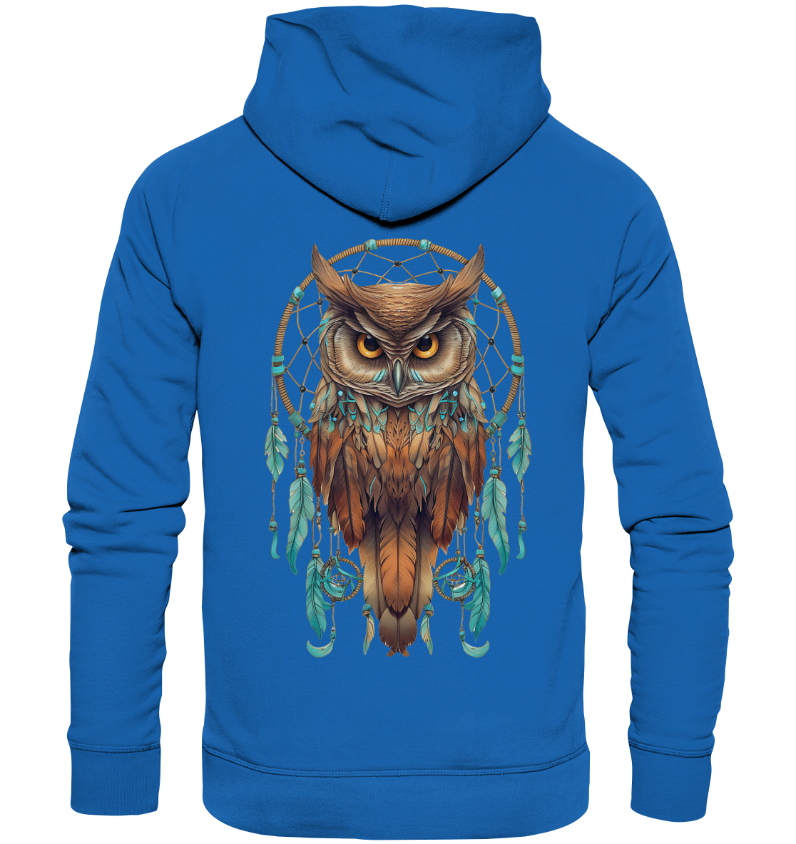 "Eule Klassisch" Traumfänger - Premium Unisex Hoodie