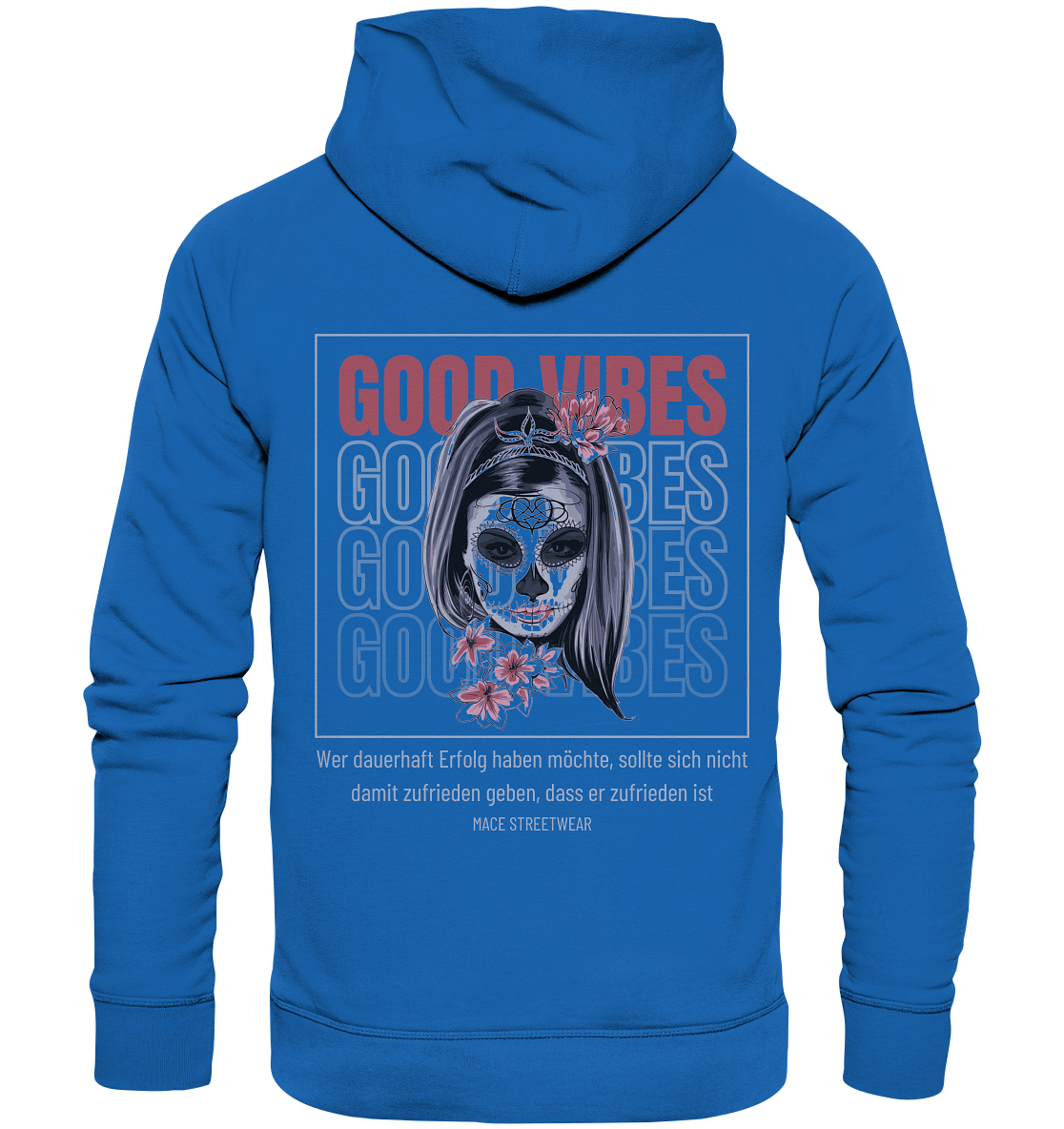 "Good Vibes" Mace Optimismus - Premium Unisex Hoodie