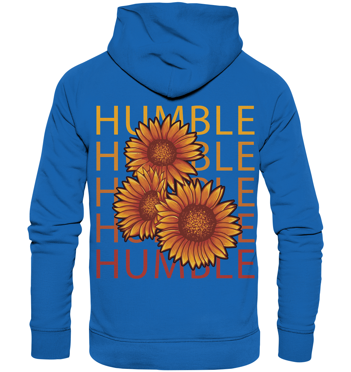 "Humble" Blumen Streetstyle - Premium Unisex Hoodie