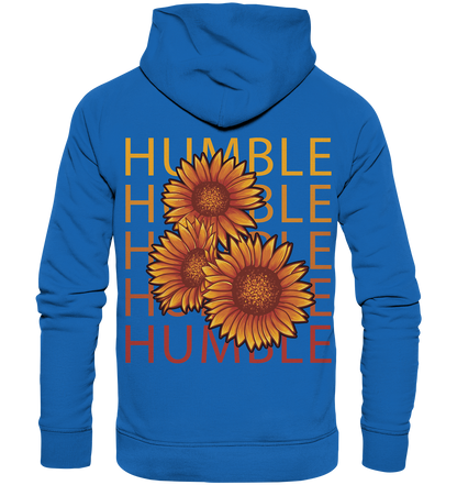 "Humble" Blumen Streetstyle - Premium Unisex Hoodie