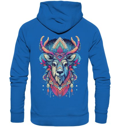 "Elch Bunt" Tiertotems - Premium Unisex Hoodie