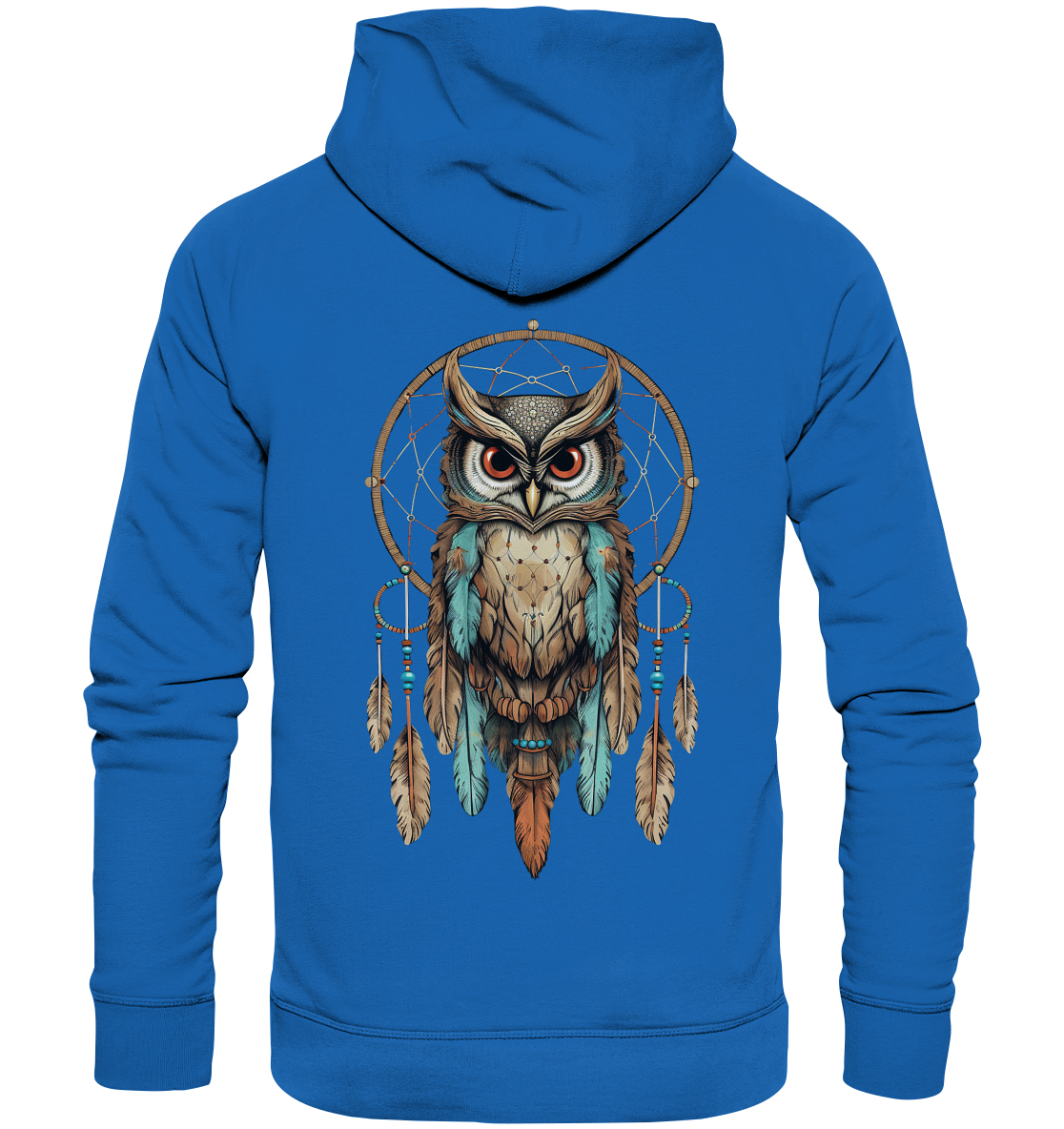 "Eule Klassisch 2" Traumfänger - Premium Unisex Hoodie