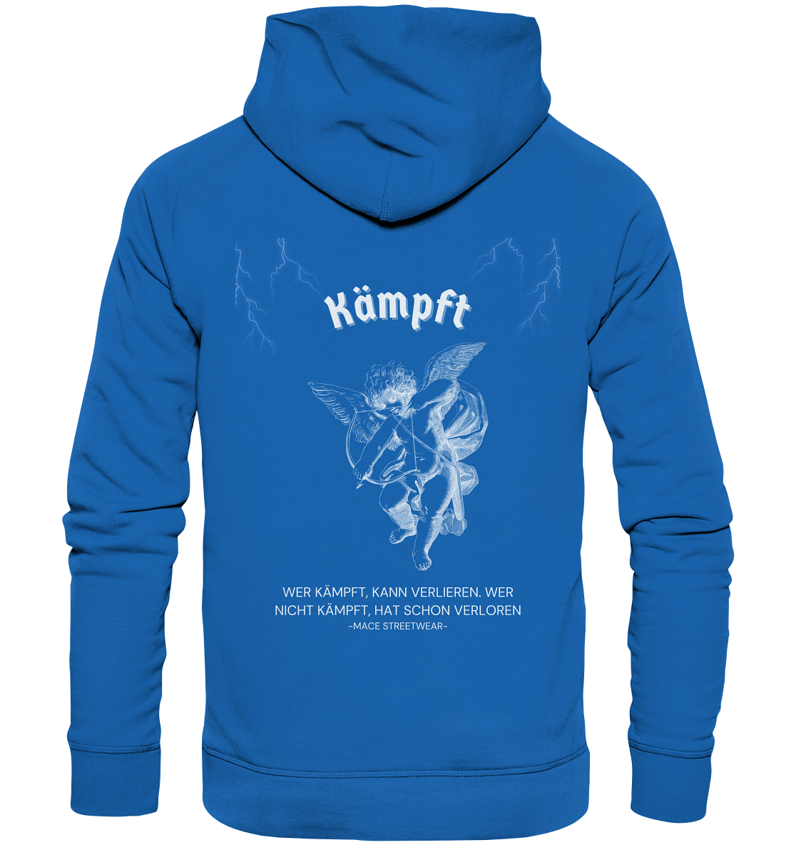 "Wer Kämpft, kann verlieren" Mace Optimismus - Premium Unisex Hoodie