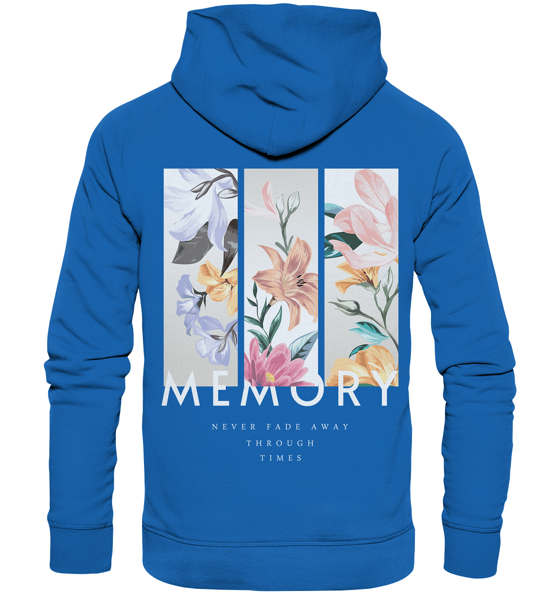 "Memory" Blumen Streetstyle - Premium Unisex Hoodie