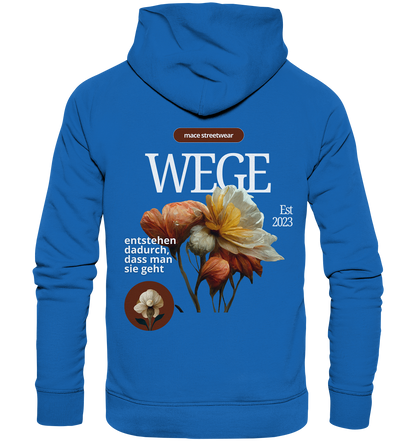 "Wege" Mace Optimismus - Premium Unisex Hoodie