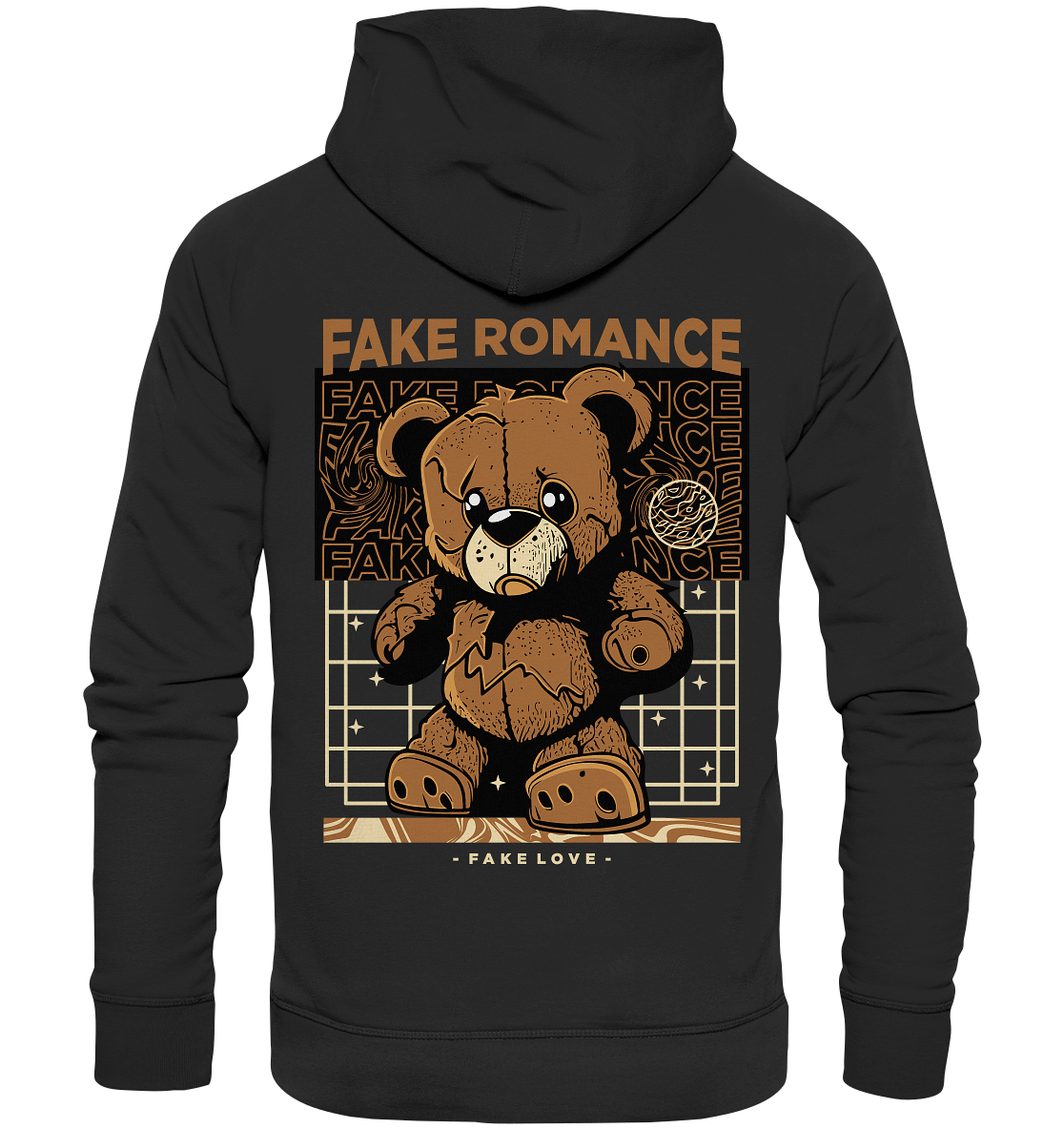 "Fake Romance" Bär Streetstyle - Premium Unisex Hoodie