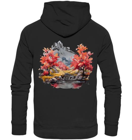 Fantasie Landschaft 10 - Premium Unisex Hoodie