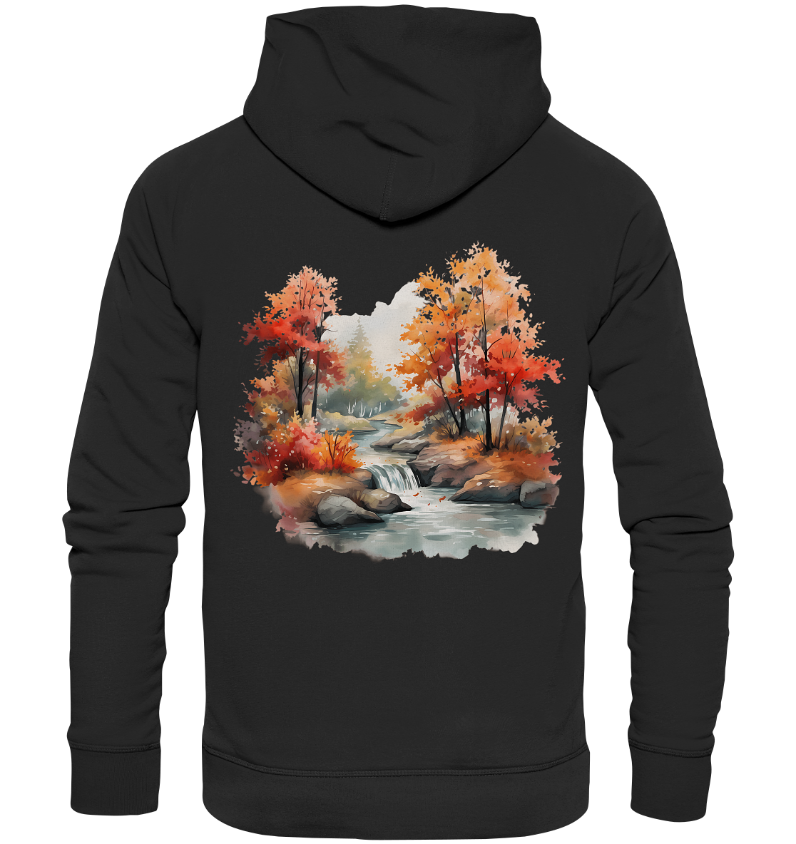 Fantasie Landschaft 4 - Premium Unisex Hoodie