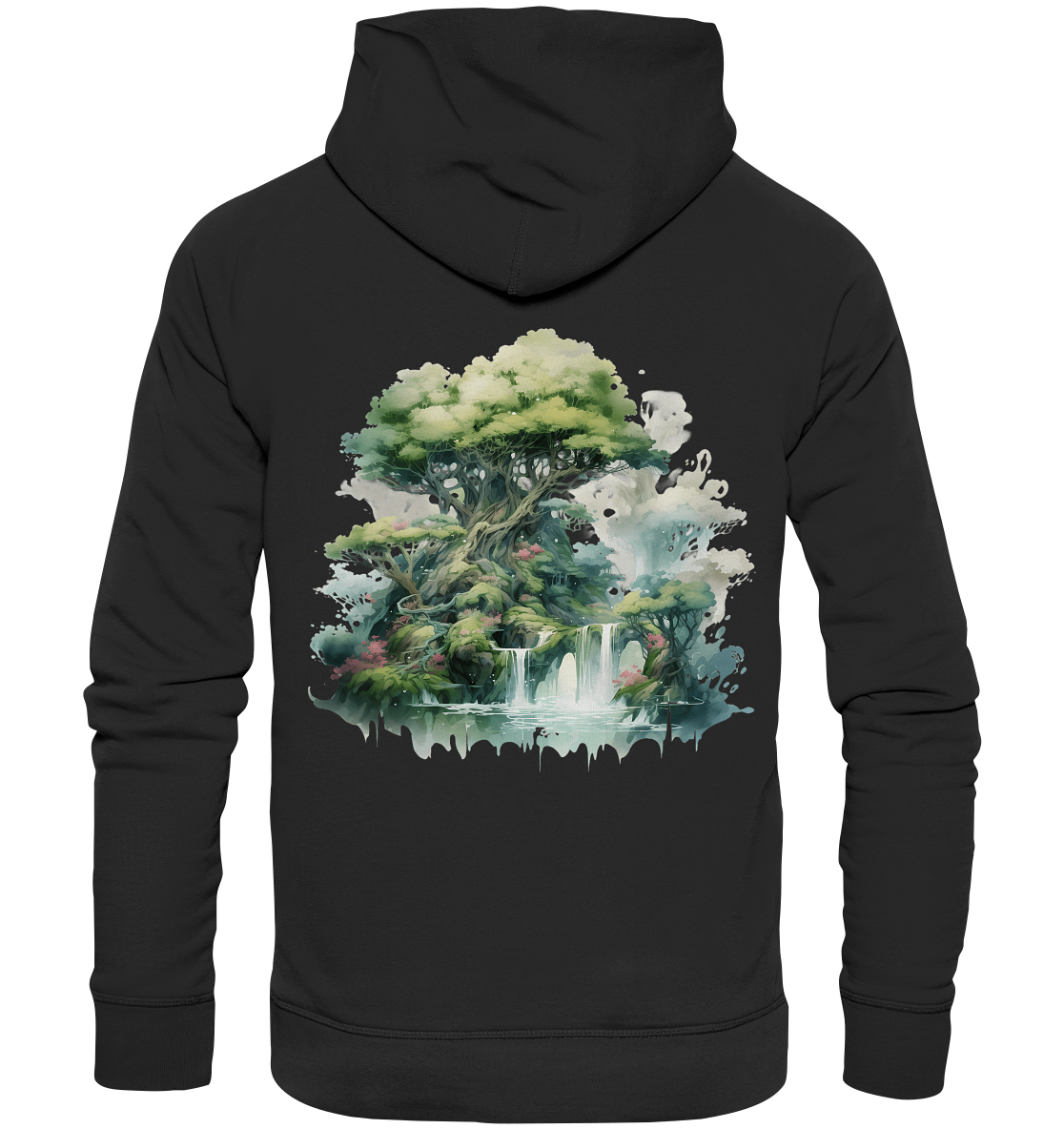 Fantasie Landschaft 15 - Premium Unisex Hoodie