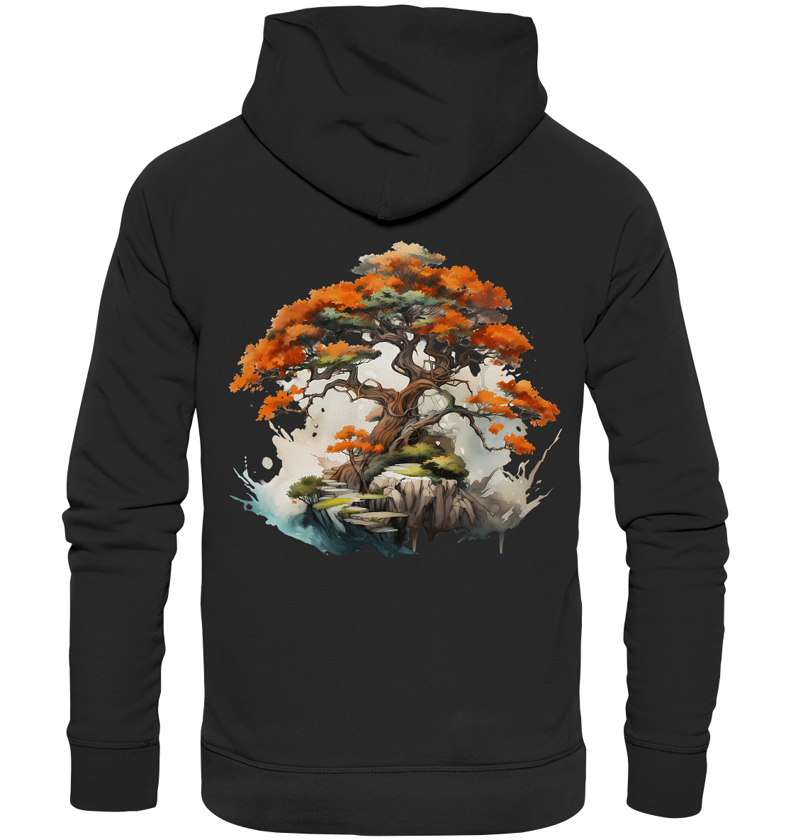 Fantasie Landschaft 1 - Premium Unisex Hoodie