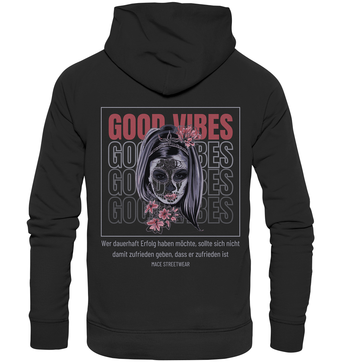 "Good Vibes" Mace Optimismus - Premium Unisex Hoodie