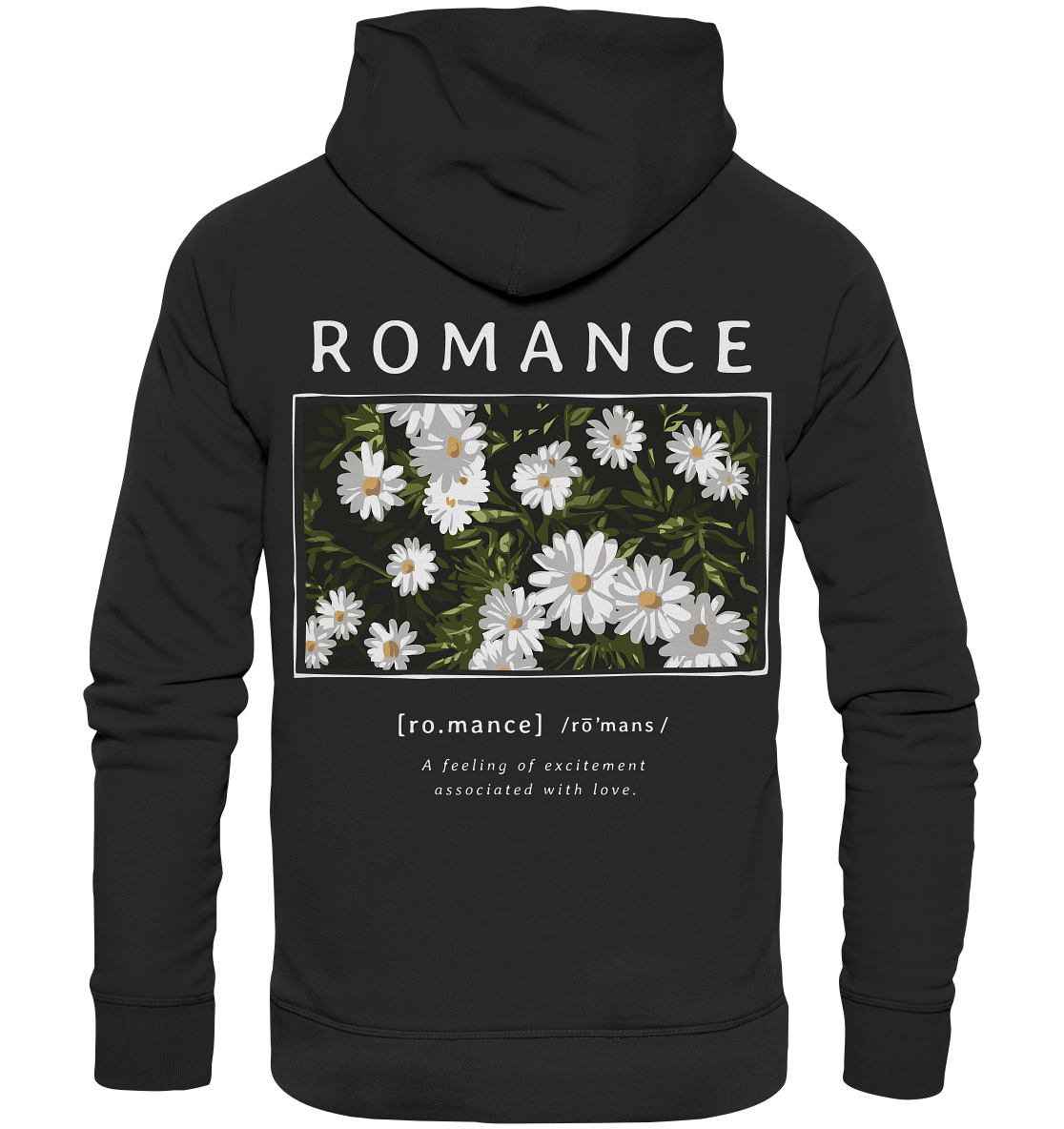 "Romance" Blumen Streetstyle - Premium Unisex Hoodie