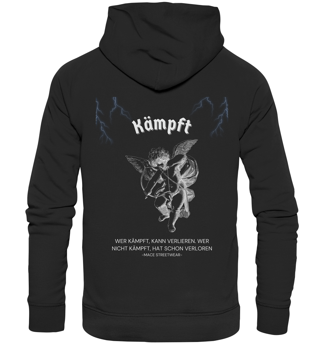 "Wer Kämpft, kann verlieren" Mace Optimismus - Premium Unisex Hoodie