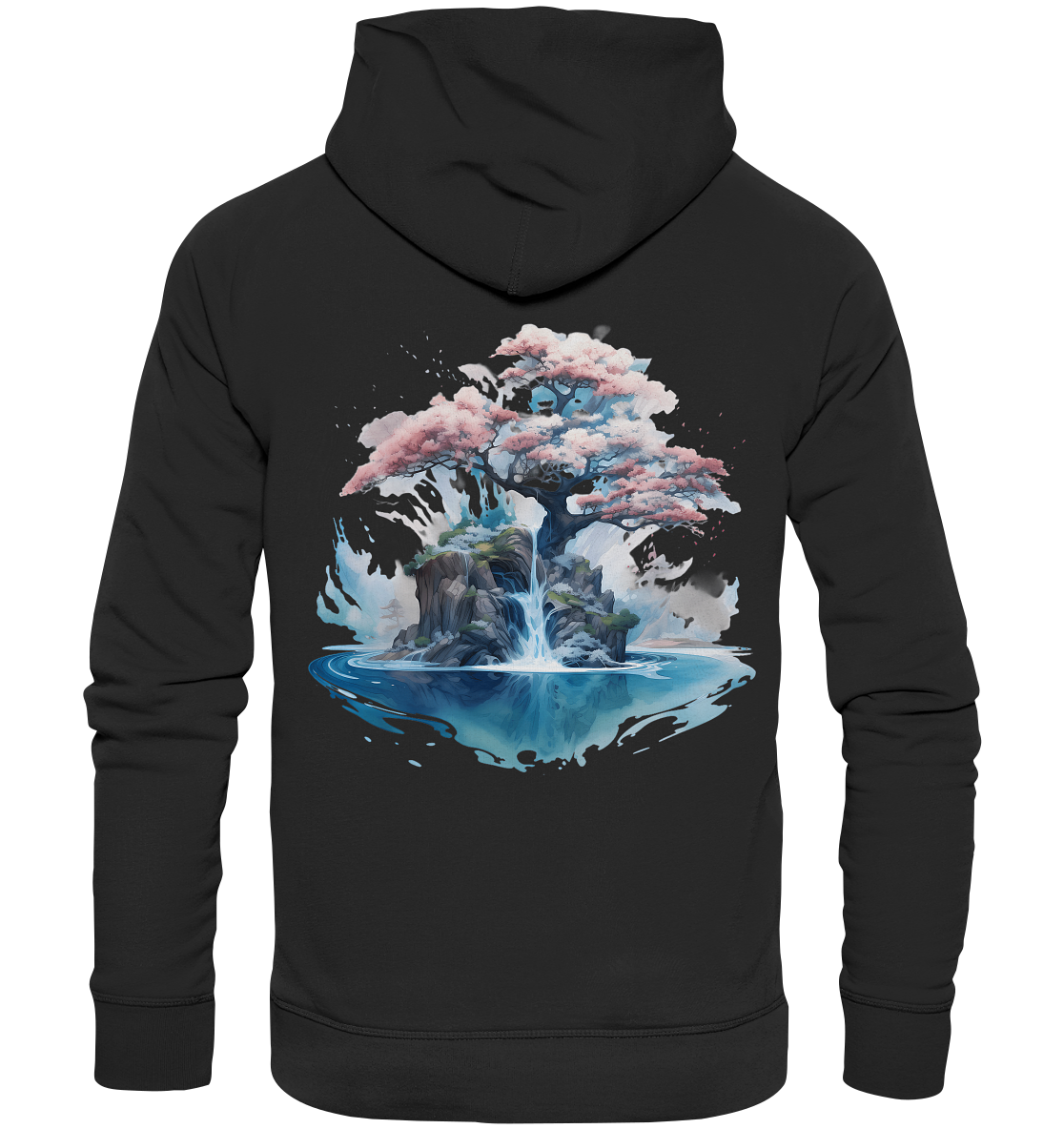 Fantasie Landschaft 9 - Premium Unisex Hoodie