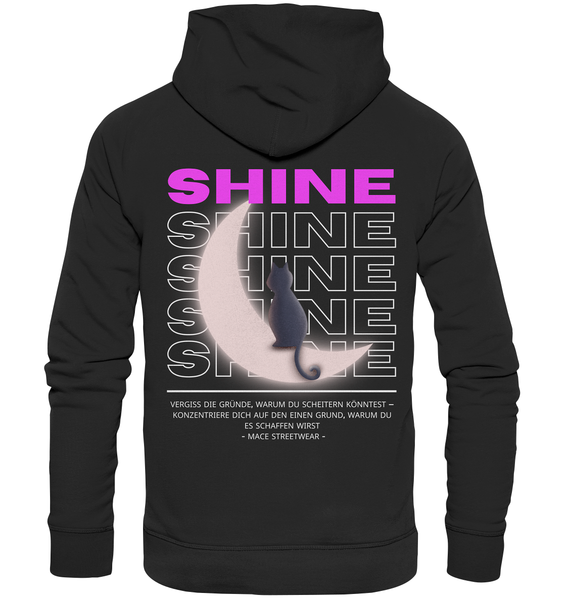 "Shine" Mace Optimismus - Premium Unisex Hoodie