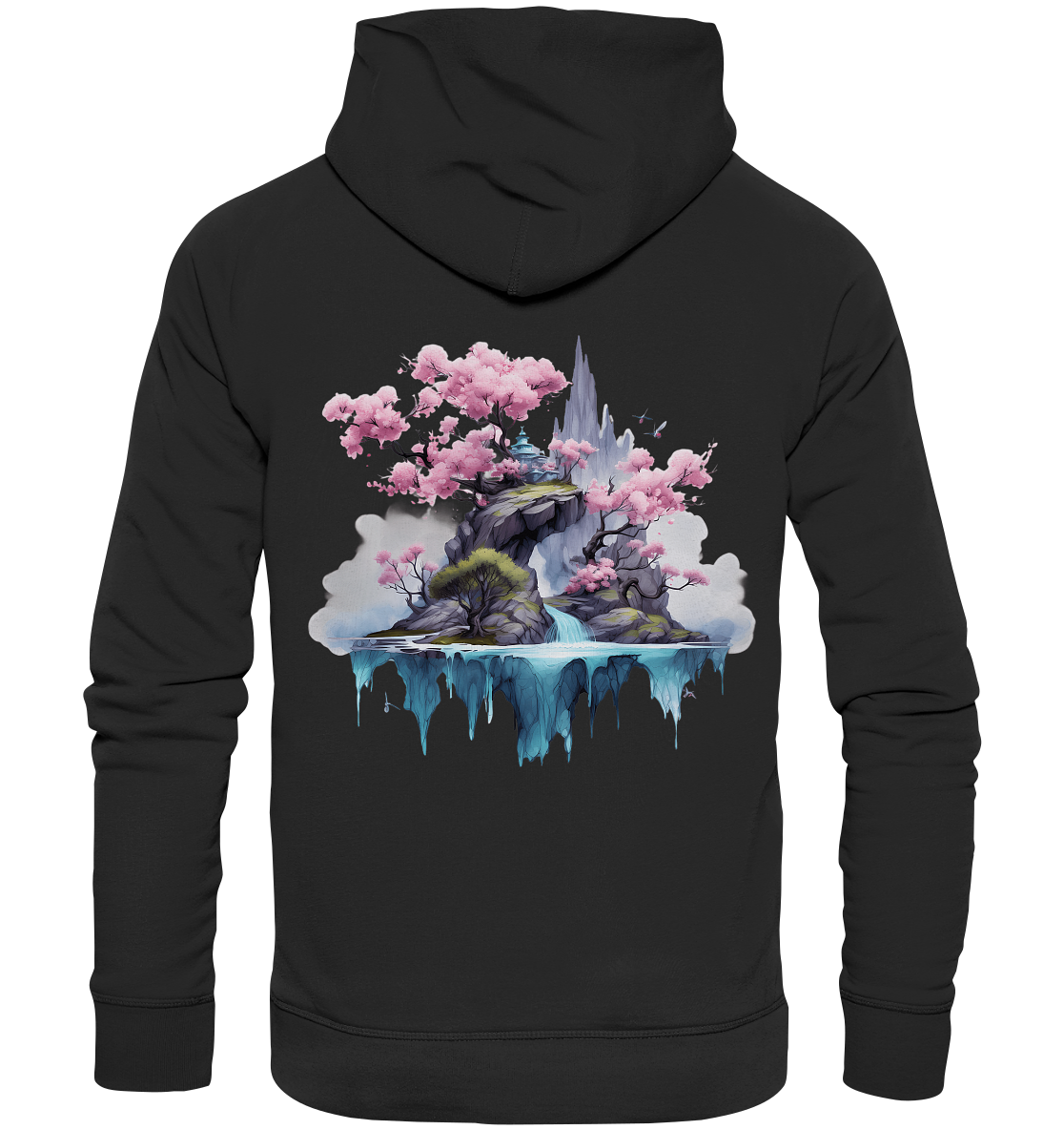 Fantasie Landschaft 2 - Premium Unisex Hoodie