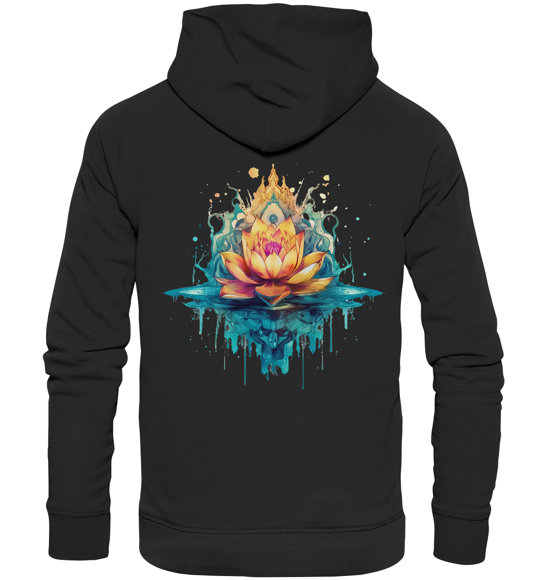 Lotus Blumen 3 - Premium Unisex Hoodie