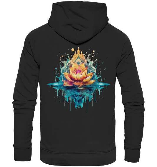 Lotus Blumen 3 - Premium Unisex Hoodie