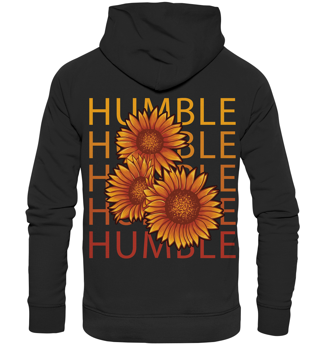 "Humble" Blumen Streetstyle - Premium Unisex Hoodie