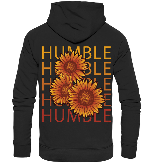 "Humble" Blumen Streetstyle - Premium Unisex Hoodie