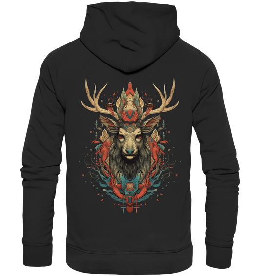 "Hirsch" Tiertotems - Premium Unisex Hoodie