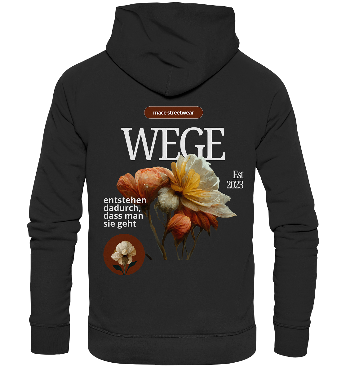 "Wege" Mace Optimismus - Premium Unisex Hoodie