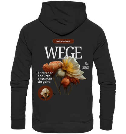 "Wege" Mace Optimismus - Premium Unisex Hoodie