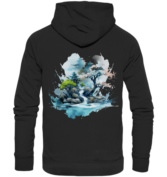 Fantasie Landschaft 3 - Premium Unisex Hoodie