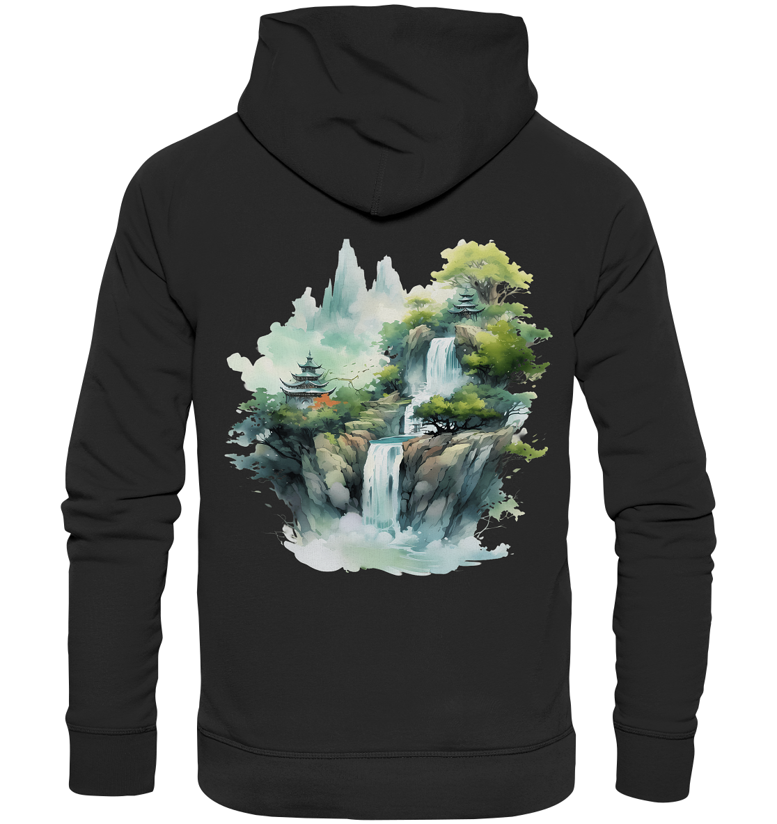 Fantasie Landschaft 11 - Premium Unisex Hoodie