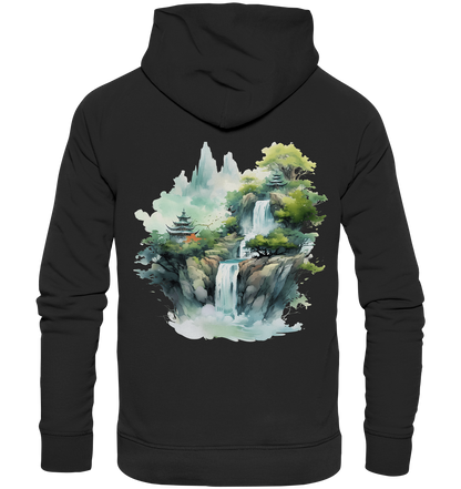 Fantasie Landschaft 11 - Premium Unisex Hoodie