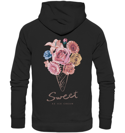 "Eiscreme" Blumen Streetstyle - Premium Unisex Hoodie